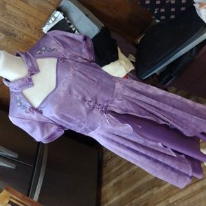 🎃 AMAZING DISNEY "ALICE THROUGH THE LOOKING GLASS" DRESS (COSTUME) SZ LADIES 14